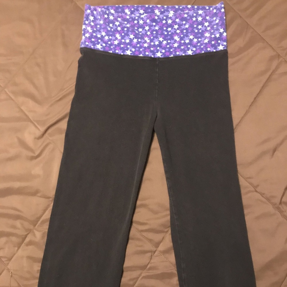 Victoria’s Secret star yoga pants medium long